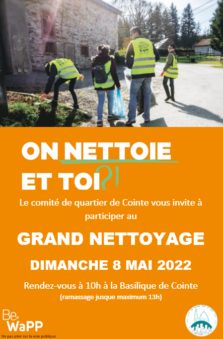 Cointe plus propre 2022