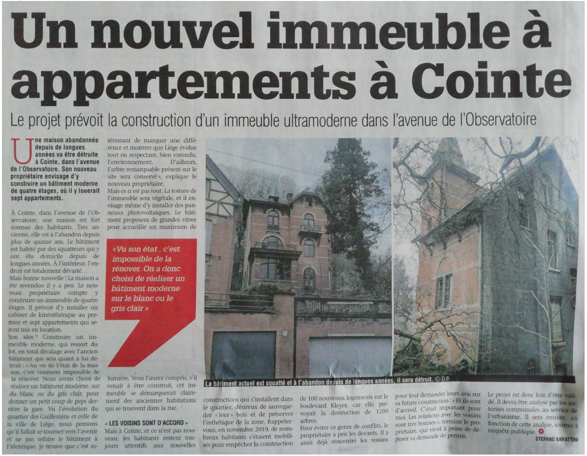 Immeuble vendre